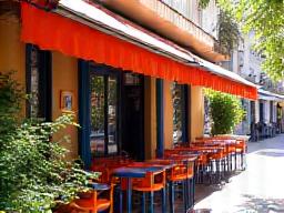 Terraza exterior de La Ola Dulce en Calle del Mar Triana